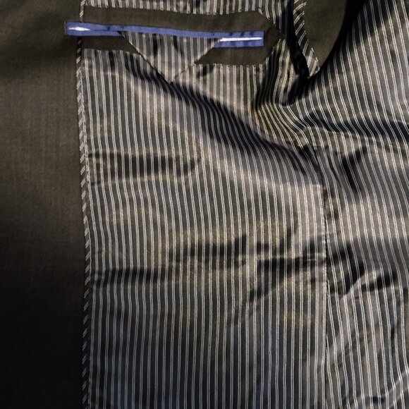 Banana Republic Tailored Slim Charcoal Italian Wool Suit (38S Jacket 32x30 Pant) - Picture 10 of 13